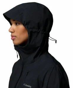 Columbia Women's Trailborne 2.5L Packable Waterproof Jacket Black Hot