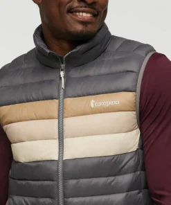 Cotopaxi Men's Fuego Down Vest Cinder Stripes Clearance