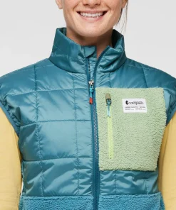 Cotopaxi Women's Trico Hybrid Vest Blue Spruce/Drizzle