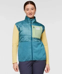 Cotopaxi Women's Trico Hybrid Vest Blue Spruce/Drizzle