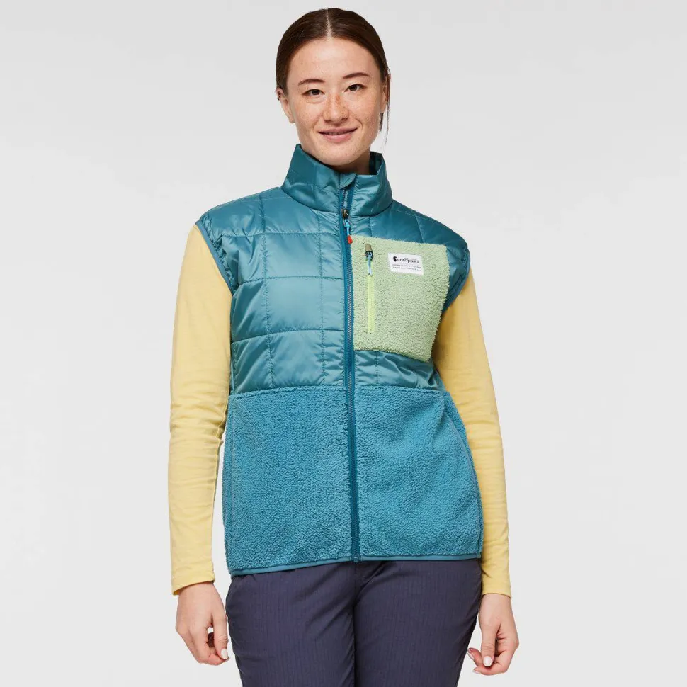 Cotopaxi Women's Trico Hybrid Vest Blue Spruce/Drizzle