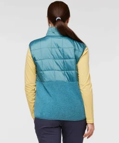 Cotopaxi Women's Trico Hybrid Vest Blue Spruce/Drizzle