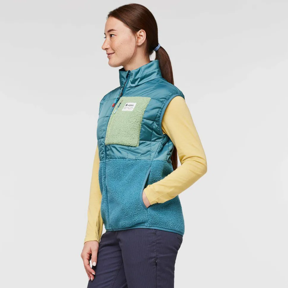 Cotopaxi Women's Trico Hybrid Vest Blue Spruce/Drizzle