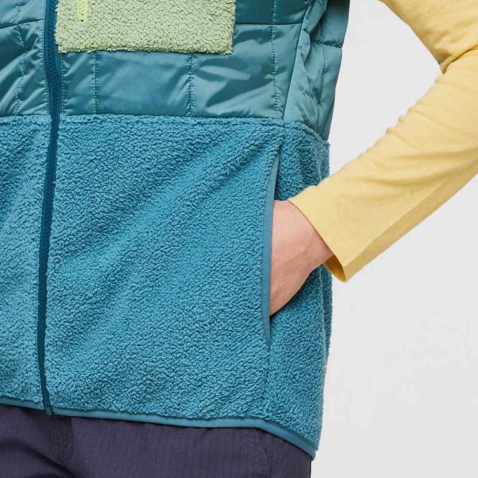 Cotopaxi Women's Trico Hybrid Vest Blue Spruce/Drizzle
