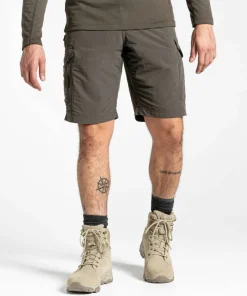Craghoppers Men's Nosilife Cargo Short II Black Pepper