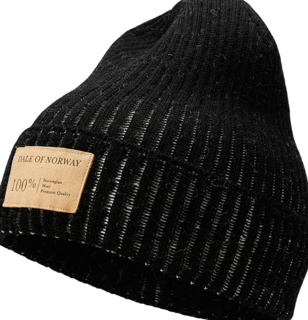 Dale of Norway Alvøy Hat Norweigan Wool Black Offwhite Hot