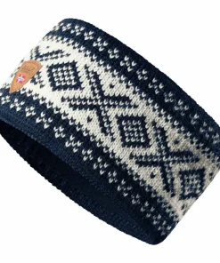 Hot Cortina 1956 Headband Navy/Offwhite Huvudbonader Dam