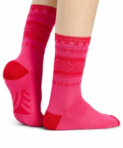 Dale of Norway Cortina Sock Pink/Red