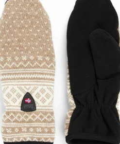 Dale of Norway Valløy Polar Mittens Mountain Stone/Offwhite