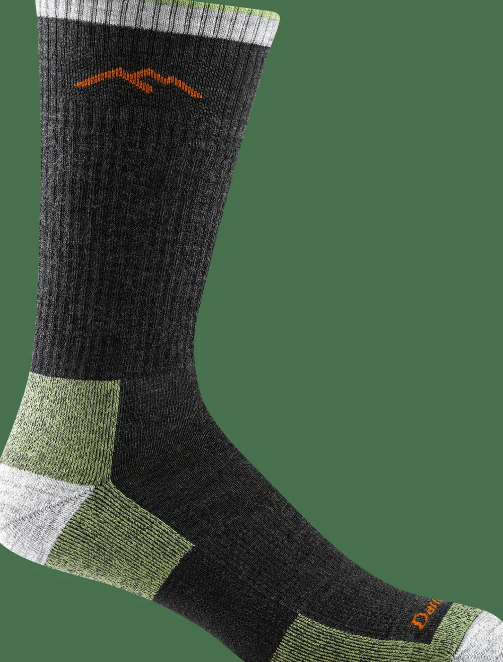 Darn Tough Men's Hiker Boot Sock Cushion Lime Outlet