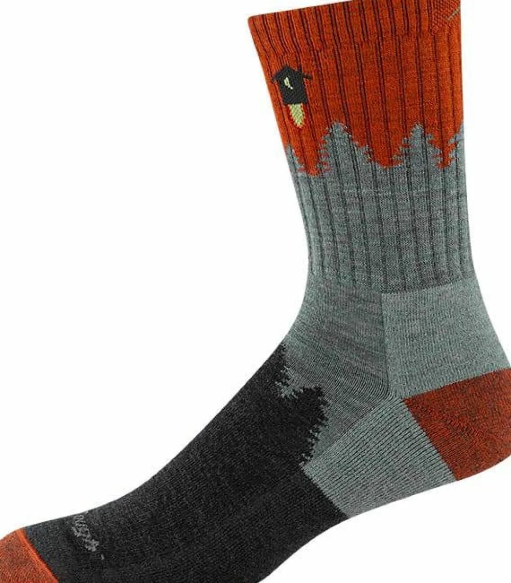 Clearance Men's Number 2 Micro Crew Midweight Hiking Sock Herrstrumpor