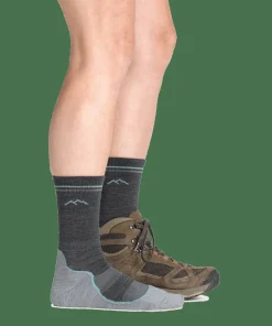 Darn Tough Women's Light Hiker Boot Lightweight Hiking Socks Slate