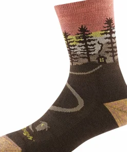 Darn Tough Women's Micro Crew Midweight Hiking Sock Earth Sale
