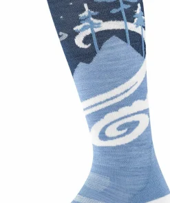 Darn Tough Women's Swirlwind Otc Lightweight With Cushion Midnight Hot