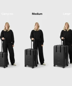Db Ramverk Check-In Luggage Medium Black Out