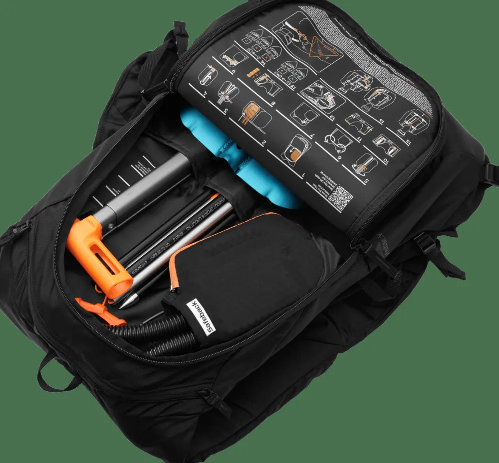 Db Snow Pro Vest X Safeback Black Out Discount