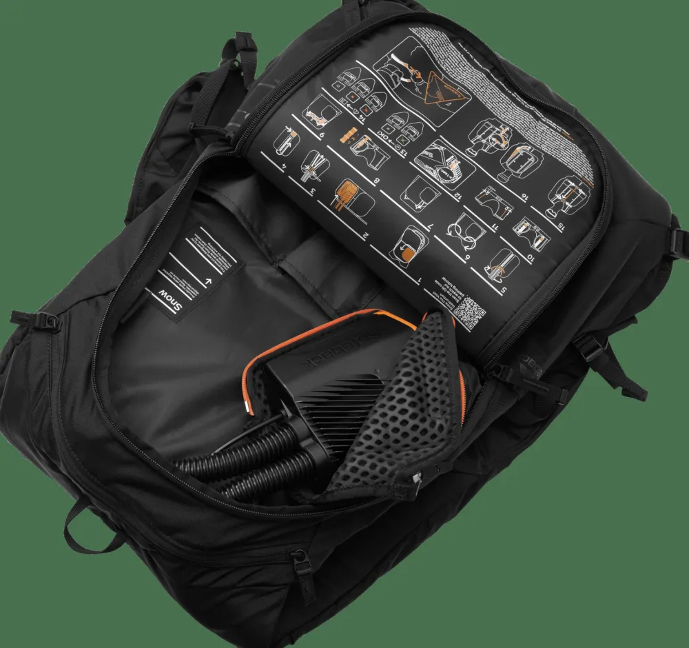 Db Snow Pro Vest X Safeback Black Out Discount