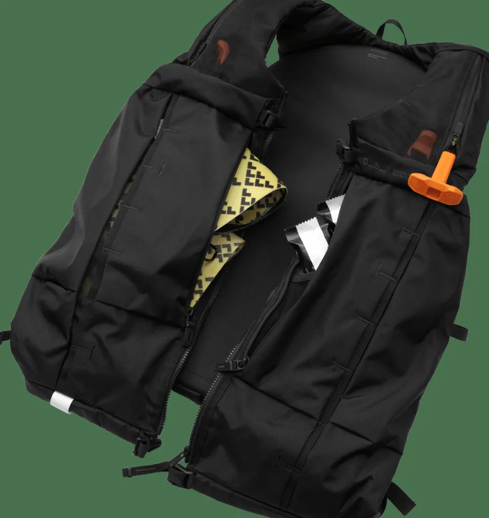 Db Snow Pro Vest X Safeback Black Out Discount
