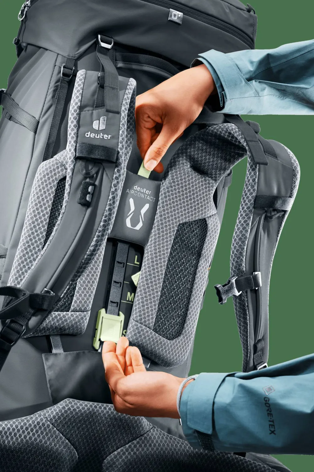 Deuter Aircontact Core 55+10 SL Graphite Clearance