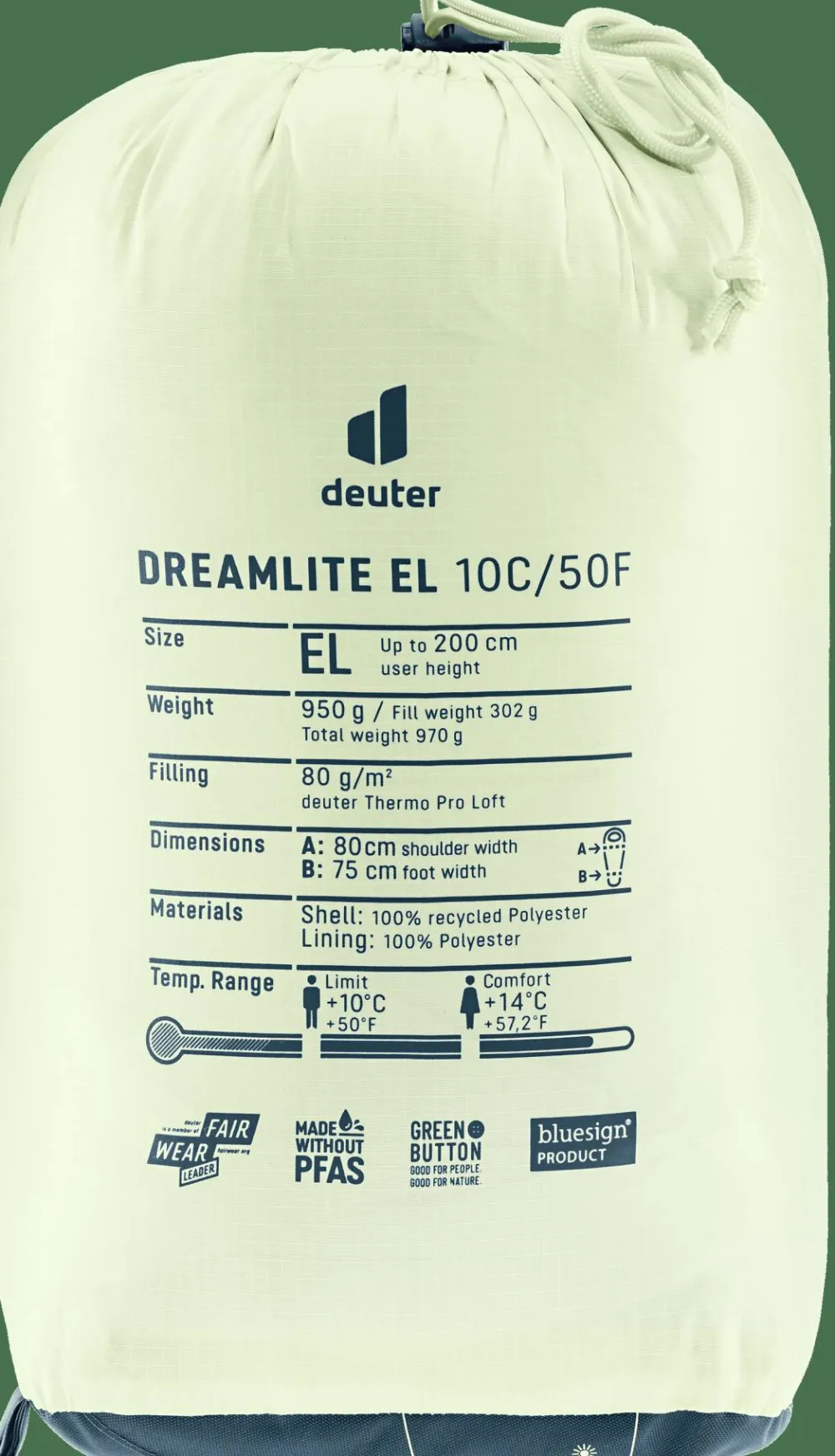 Best Dreamlite EL 10c/50f Tält, Sovsäckar & Liggunderlag