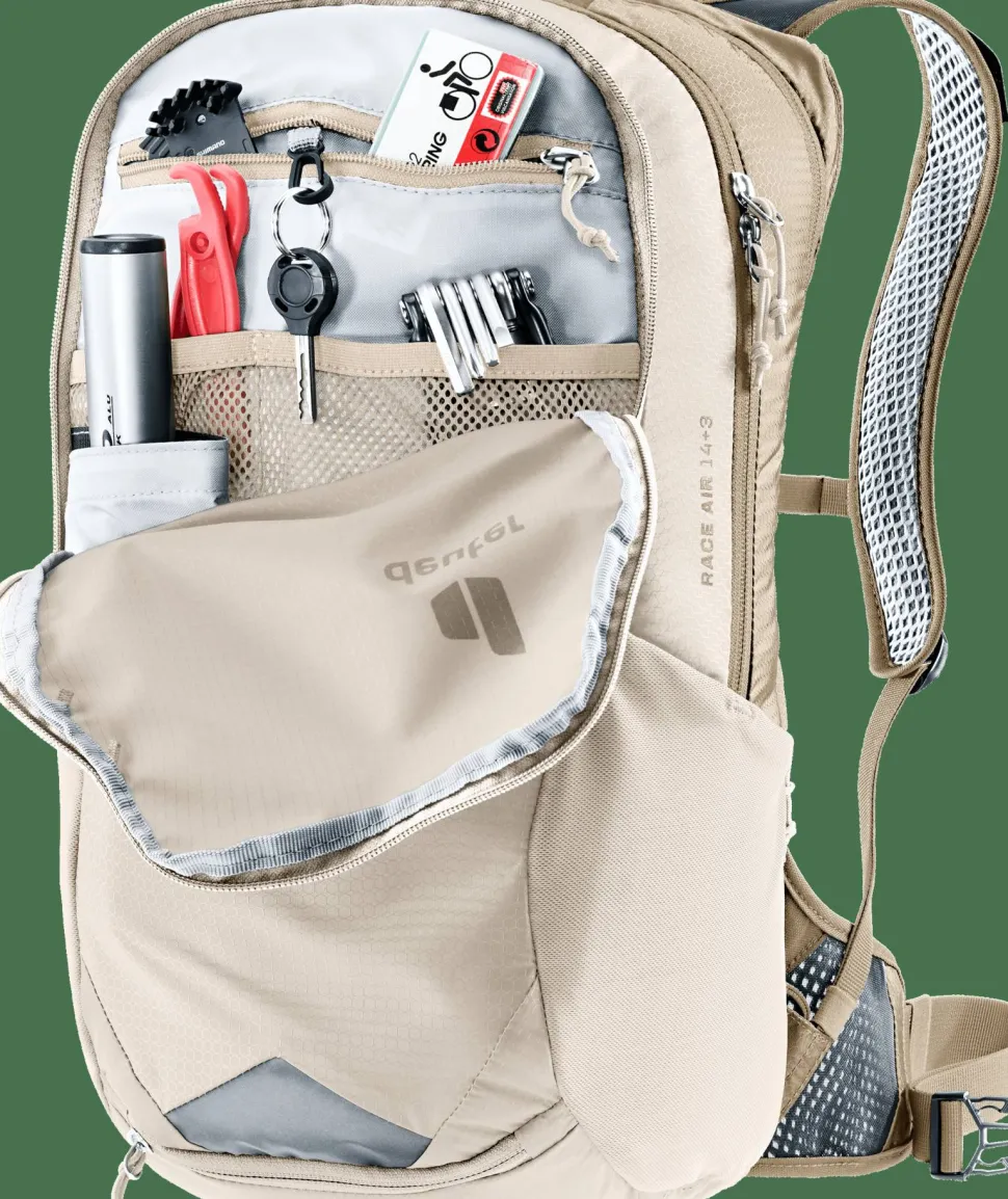 Deuter Race Air 14+3 Alu-greystone