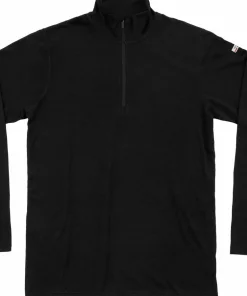 Devold Men's Breeze Plus Merino 200 Zip Neck Black Best