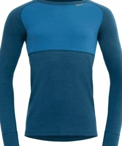 Devold Men's Expedition Merino Silk Shirt Flood/Blue Clearance