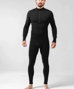 Best Men's Lauparen Merino 190 Zip Neck Underställ Herr