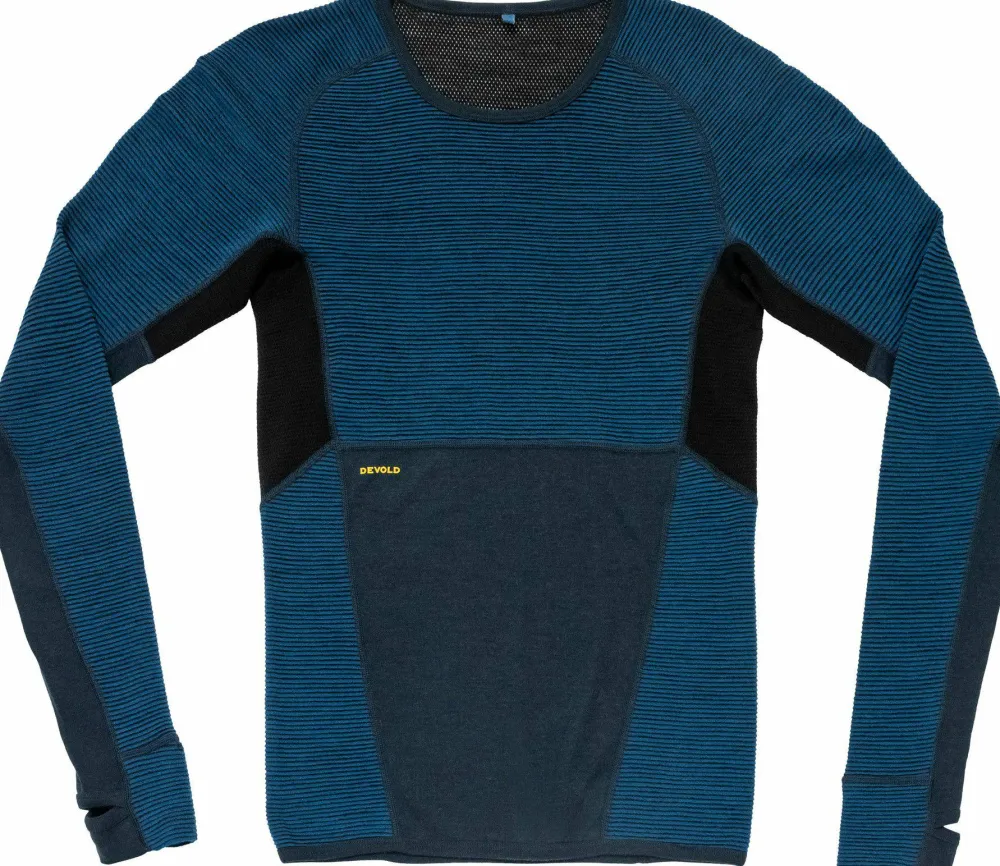 Devold Men's Tuvegga Merino Shirt Flood Hot