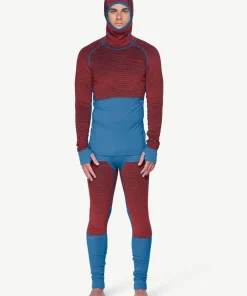 Devold Men's Tuvegga Merino Hoodie Cayenne Hot