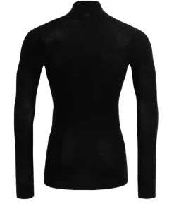 New Men's Wool Mesh 190 Zip Neck Underställ Herr