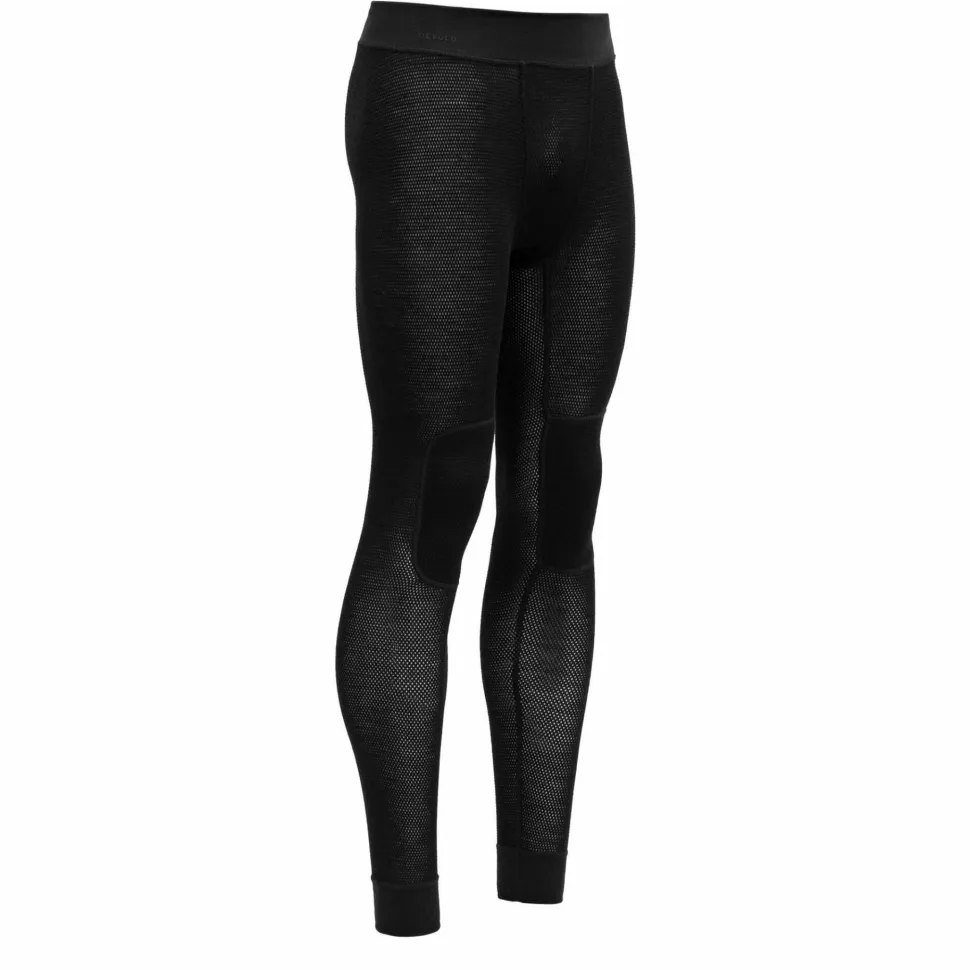 Devold Men's Wool Mesh Long Johns Caviar