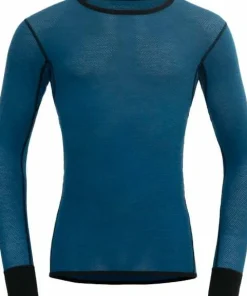 Devold Men's Wool Mesh Shirt Flood/caviar