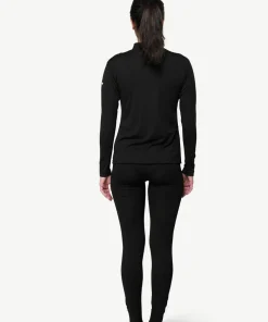 New Women's Breeze Plus Merino 200 Zip Neck Underställ Dam