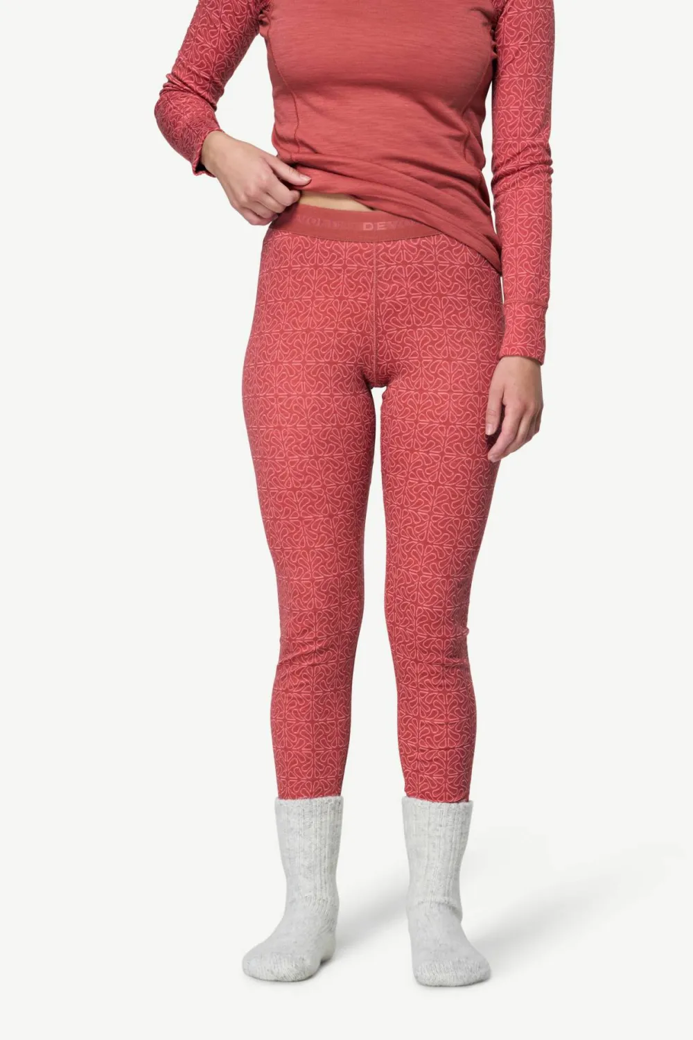 Devold Women's Duo Active Long Johns Marsala Discount