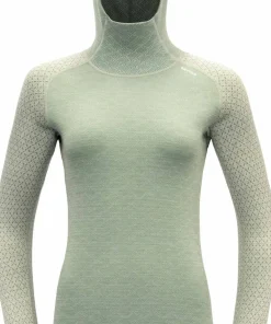 Devold Women's Kvitegga Merino 230 Hoodie RAW WHITE New