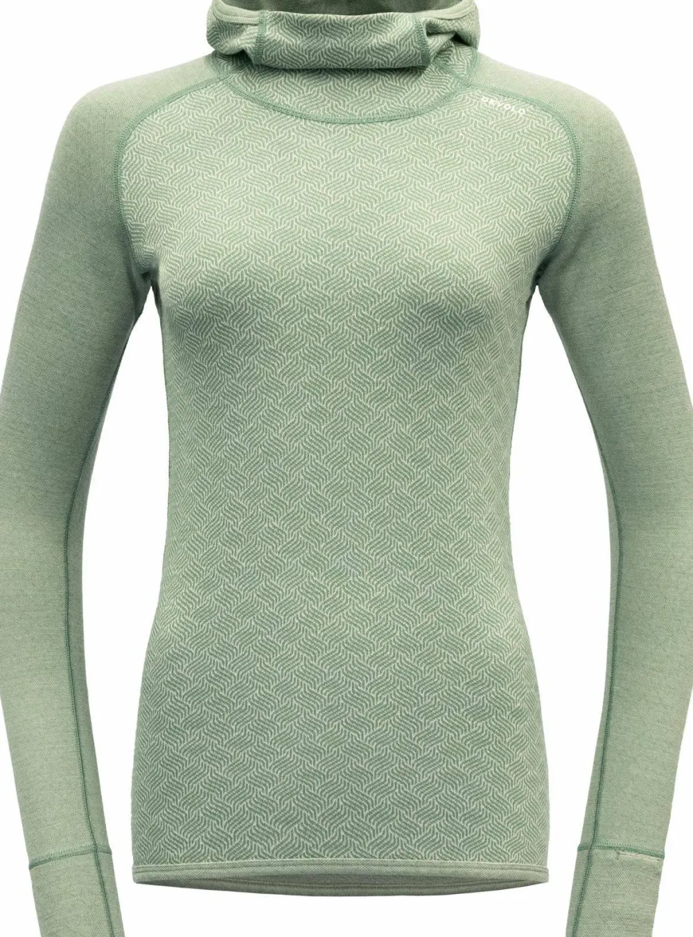 Devold Women's Kvitegga Merino 230 Hoodie RAW WHITE New
