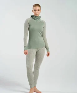 Devold Women's Kvitegga Merino 230 Hoodie RAW WHITE New