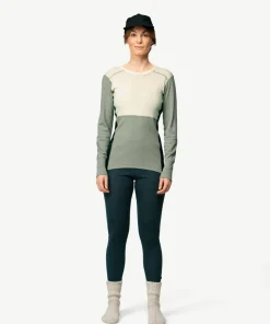 Devold Women's Lauparen Merino 190 Shirt Raw White/fog/ink