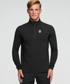 New Men's Half Zip Pace Träningskläder Herr