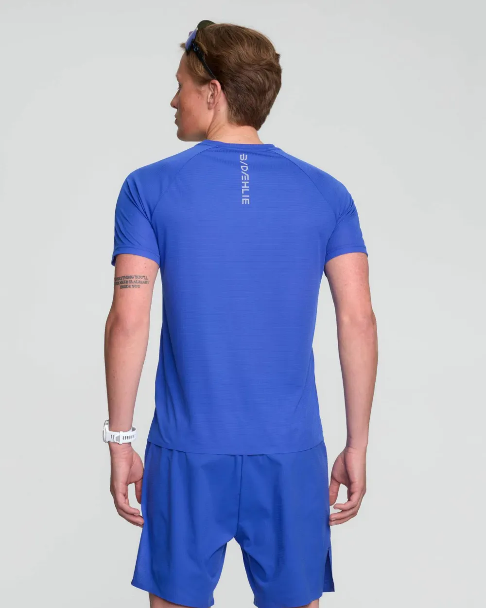 Dæhlie Men's T-Shirt Run 365 Future Blue Clearance