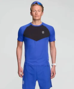 Dæhlie Men's T-Shirt Run 365 Future Blue Clearance
