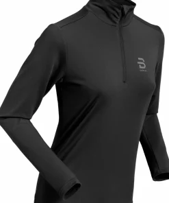 Dæhlie Women's Half Zip Tempo Obsidian