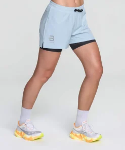 Dæhlie Women's Shorts Run 2-in-1 Blue Aura
