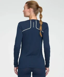 Dæhlie Women's Training Wool Mix Long Sleeve Navy