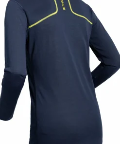 Dæhlie Women's Training Wool Mix Long Sleeve Navy
