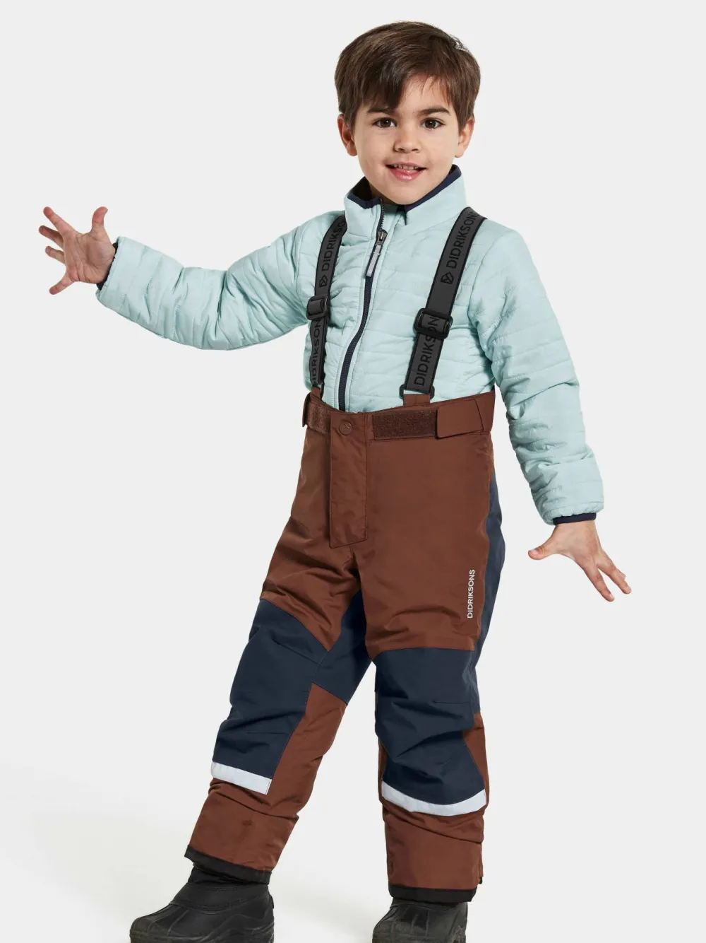 Didriksons Kids' Idre Pants 6 Earth Brown Sale