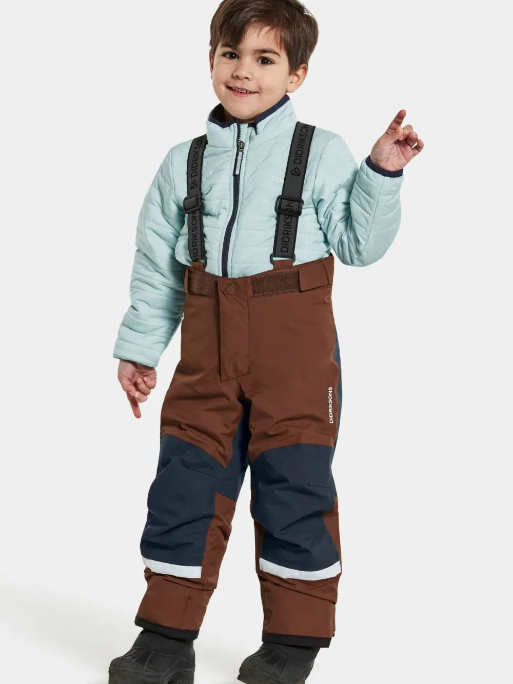 Didriksons Kids' Idre Pants 6 Earth Brown Sale