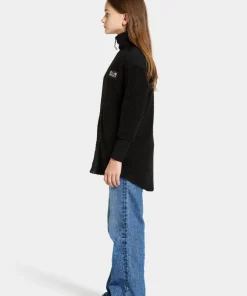 Didriksons Kids' Ampere Full Zip Long Black Discount