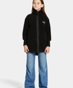 Didriksons Kids' Ampere Full Zip Long Black Discount